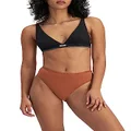 Bonds Women's Underwear Everyday Organics Hi Bikini Brief, Down to Earth (1 Pack), 12