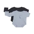 Bonds Baby Wondercool Eyelet Long Sleeve Bodysuit - 2 Pack, Pack 24 (2 Pack), 00000 (Premature)