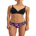 Bonds Women's Underwear Bloody Comfy Period Undies Bikini Brief Light, Print F6G (1 Pack), 12