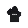Bonds Kids Tech Sweats Pullover Hoodie, Nu Black, 7
