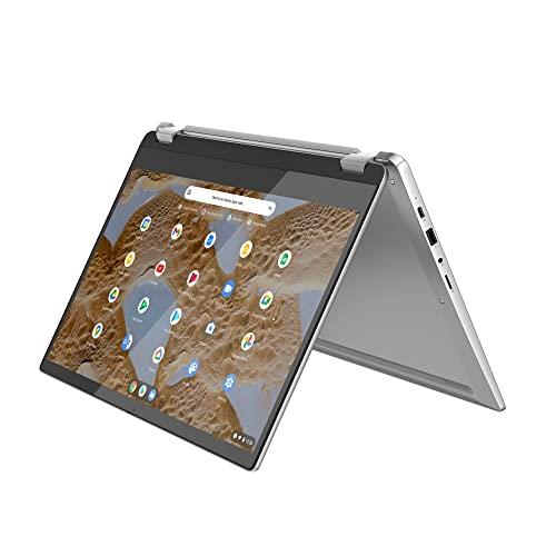 Lenovo IdeaPad Flex 3 15.6 Inch Touch Full HD Chromebook, Intel Pentium, 8GB RAM, 128GB SSD, Chrome OS - Arctic Grey Laptop