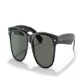 Ray-Ban - New Wayfarer Sunglasses - Black, Green Classic G-15 - Unisex