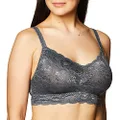 Cosabella Women's Say Never Curvy Sweetie Bralette, Anthracite, XX-Small