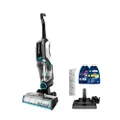 BISSELL, 2554A CrossWave Cordless Max All in One Wet-Dry Vacuum Cleaner and Mop for Hard Floors and Area Rugs, Black/Pearl White with Electric Blue Accents