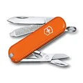 Victorinox Swiss Army Pocket Knife Classic SD with 7 Functions, Mango Tango
