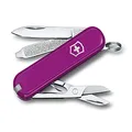 Victorinox Swiss Army Pocket Knife Classic SD with 7 Functions, Tasty Grape