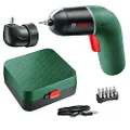 Bosch Home & Garden Cordless Screwdriver IXO VI (3.6 Volt, Rechargeable Battery, Micro-USB, Variable Speed Control, 10 Screwdriver Bits, Angle Screw Adapter, Case)