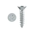 Romak 07149 Countersunk Head Phillips Drive Timber Screw Box of 200, Stainless Steel Finish, 4G x 1/2 Inch Size