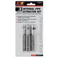 Performance Tool W83204 3/8" 1/2" & 3/4" Professional Internal Pipe Extractor, 3 Piece