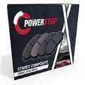 Powerstop Street Composite Front Disc Pads with Sensors Compatible for Fiat