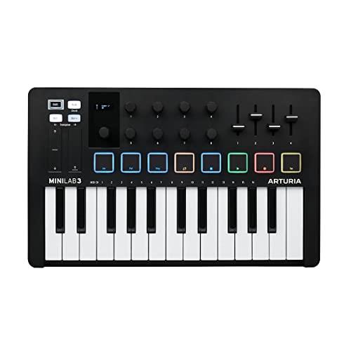 ARTURIA MIDI Keyboard Controller MiniLab 3 BK Black