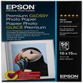 Epson Premium Glossy Photo Paper, 100 x 150 mm, 50 Sheets