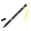 Tombow Dual Brush Pen Art Marker, 090 - Baby Yellow, 1-Pack