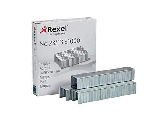 Rexel Tacker No.23 Staples, 13 mm Leg Length (Box of 1000)