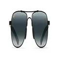 Maui Jim Unisex Guardrails Sunglasses, Gunmetal & Black Neutral Grey, 58mm UK
