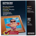 Epson Photo Paper Glossy A4-20 Sheets (200 GSM), C13S042538