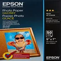 Epson Photo Paper Glossy 5" x 7" - 50 Sheets (200 GSM), C13S042545