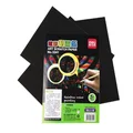 Deli Scratch Drawing Paper Pack of 10, 260 mm x 185 mm Size
