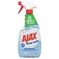 Ajax Spray n' Wipe Bathroom Antibacterial Disinfectant Cleaner Trigger, 500mL, Fresh Burst Surface Spray, Soap Scum Remover