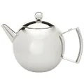 Avanti Mondo Stainless Steel Stylish Tea Pot, Silver, 15937