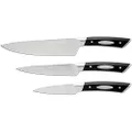 Scanpan Classic 3-Piece Kitchen Knife Set 3 cm*40.5 cm*16.3 cm Black