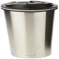 Avanti GOCUP Double Wall Insulated Travel Cup, 473ml / 16oz, Brushed Stainless Steel