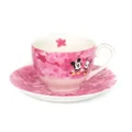 The English Ladies Co Mickey and Minnie Spring Fine China Disney Ceramic Tea Ware Cup and Saucer