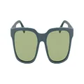 Lacoste Men's Sunglasses L967S - Matte Blue with Solid Green Lens