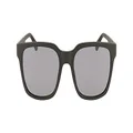 Lacoste Men's Sunglasses L967S - Matte Black with Solid Grey Lens
