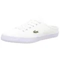 Lacoste Women's Ziane Mule 0722 1 CFA Sneaker, White/White, US 6