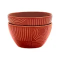 Maxwell & Williams Arc Bowl Set of 4 12cm Terracotta Gift Boxed