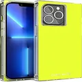 Case-Mate BLOX iPhone 14 Pro Case - Neon Lemon [10FT Drop Protection] [Compatible with MagSafe] Magnetic Bumper Cover Square Edges for 6.1'', Anti-Scratch, Shockproof, Slim Fit CM049514