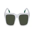 Lacoste Men's Sunglasses L6004S Matte Crystal with Solid Green Lens