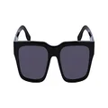 Lacoste Men's Sunglasses L6004S Black with Solid Grey Lens