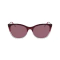 Dkny Women's Sunglasses DK711S Crystal Plum/Smoke Gradient with Solid Violet Ore Lens