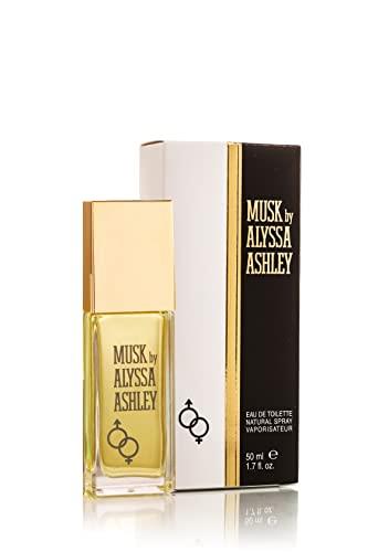ALYSSA ASHLEY Houbigant Alyssa Ashley Musk Eau De Toilette Spray Womens Perfume, 50 ml