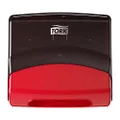Tork Tork 654008 Folded Wiper/Cloth Dispenser Red/Black W4, case of 1, 1 kilograms