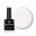 BLUESKY Gel Nail Polish 80501 [Cream Puff] Angelic White Soak Off LED UV Light - Chip Resistant & 21-Day Wear 10ml