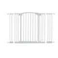 Dreambaby Chelsea Xtra-Tall and Xtra-Wide Security Gate and Extension Set, White