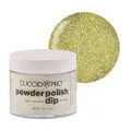 Cuccio Pro Powder Polish Nail Colour 45 g, 5565 Gold With Rainbow Mica, 45 g