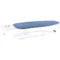 Sunbeam SB1300 Hilo Adjustable Table Top Ironing Board | 18cm - 23cm Height | 83cm x 34cm Large Board | Hanging Hook | Extra Thick Padded Cover, Blue