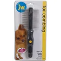 JW Gripsoft Double Sided Comb, Grey/ Yellow