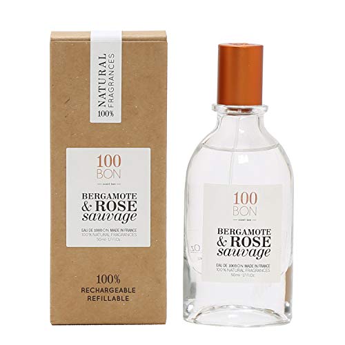 100 Bon Women's Bergamote and Rose Sauvage Eau De Parfum Spray, 50 ml