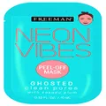 Freeman Beauty Neon Vibes Ghosted Clean Pores Peel-Off Mask with Kakadu Plum, 35ML, 180 gram