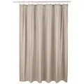 Amazon Basics Waffle Texture Bathroom Shower Curtain - Cocoa Powder, 72 Inch