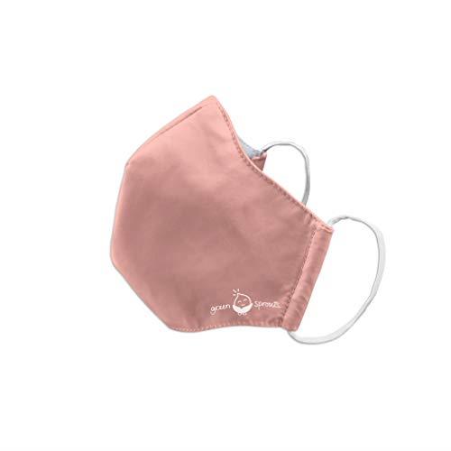 green sprouts Reusable Face Mask for Adult-Coral, Coral, Medium (379900)