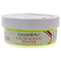 Cuccio Colour Color Acrylic Powder - 14 Days Of Durability - Highly Pigmented - Unbeatable High-Gloss Shine - Full Color Acrylic Application - Used For Art Creations - Neon Pineapple - 45 G