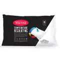 Tontine Temperature Regulating Medium Support Sleeping Pillow w/Cotton Cover