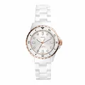 Fossil FB-01 White Analog Watch CE1107