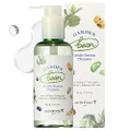 Skinfood PH Balancing Vegan Moisturizing Facial Liquid Cleanser | for Sensitive Skin | Serum to bubbles | Pore Purifying Cleanser and Beans Extracts | Garden Bean Gentle Serum Cleanser 190g